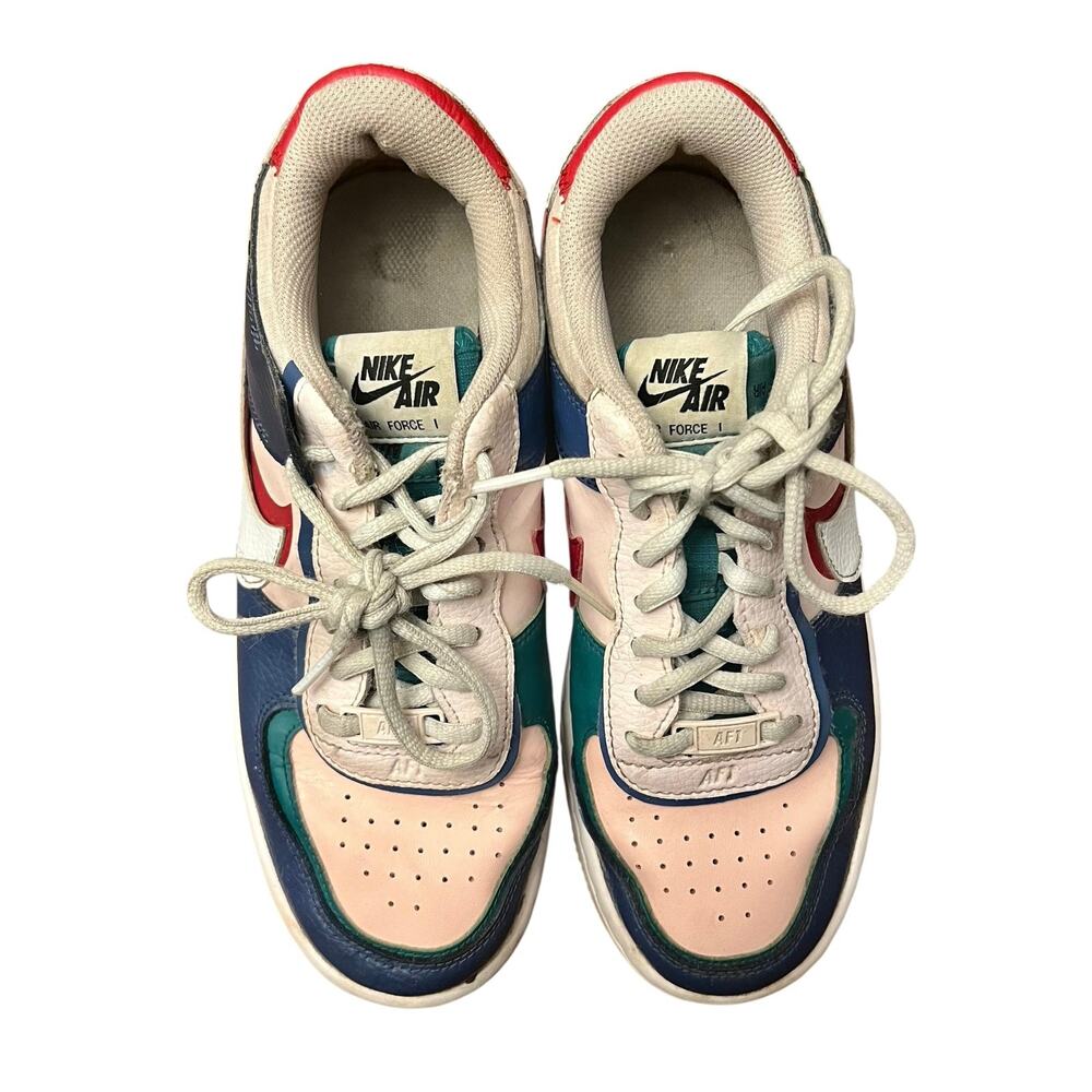 Nike Air Force 1 Shadow Mystic Navy Low Top Multi Sz 8 - Picture 9 of 15